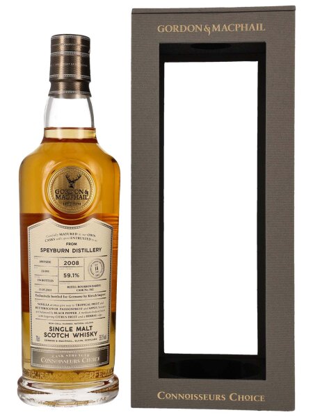 Speyburn 14 Jahre - 2008/2023 - Gordon & MacPhail - Connoisseurs Choice - Cask #562 - Single Malt Whisky