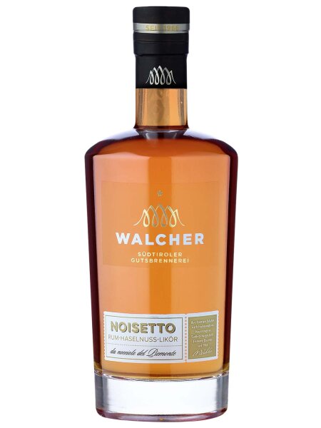 Walcher Noisetto - Da Nocciole del Piemonte - Rum Haselnuss Likör