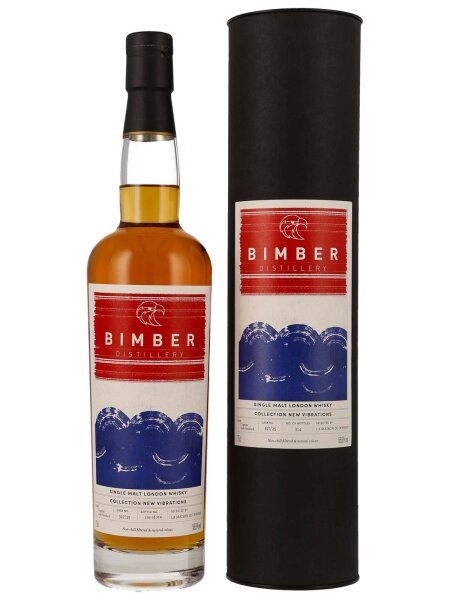 Bimber 6 Jahre - Collection New Vibrations -Cognac Cask Finish - Cask #327/25 - Single Malt London Whisky