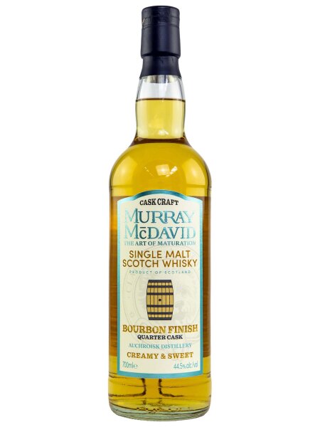 Auchroisk Bourbon Finish - Murray McDavid - Cask Craft - Quarter Cask - Single Malt Scotch Whisky