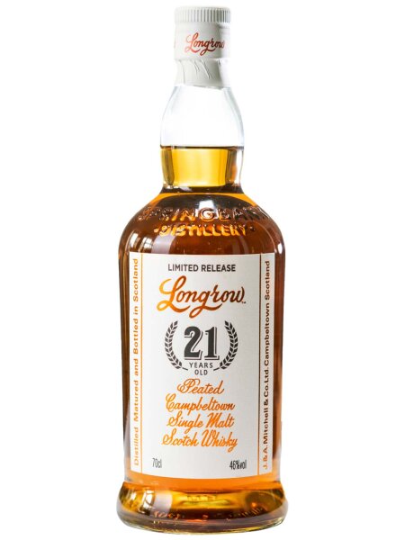 Longrow 21 Jahre - Limited Release - Peated Cambeltown Single Malt Scotch Whisky