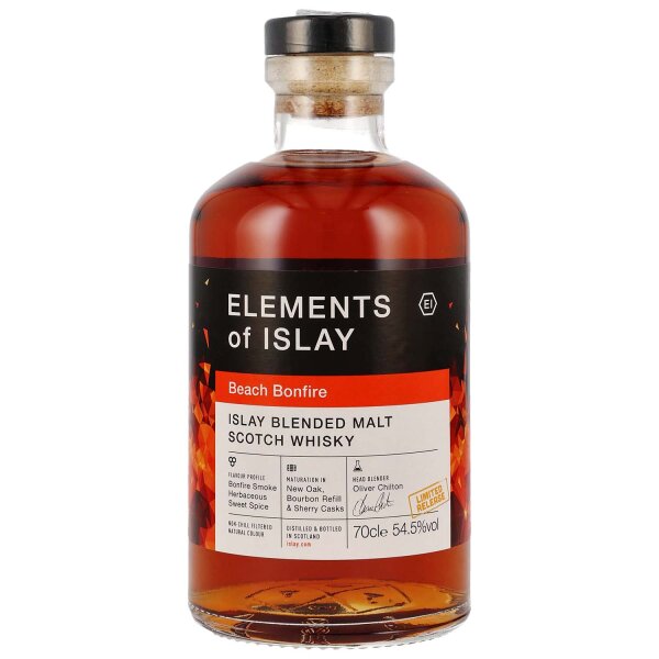 Elixir Distillers Elements of Islay - Beach Bonfire - Limited Release - Islay Blended Malt Scotch Whisky