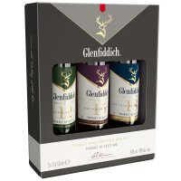Glenfiddich Tasting Set - 12, 15 und 18 Jahre - 3x 50 ml...
