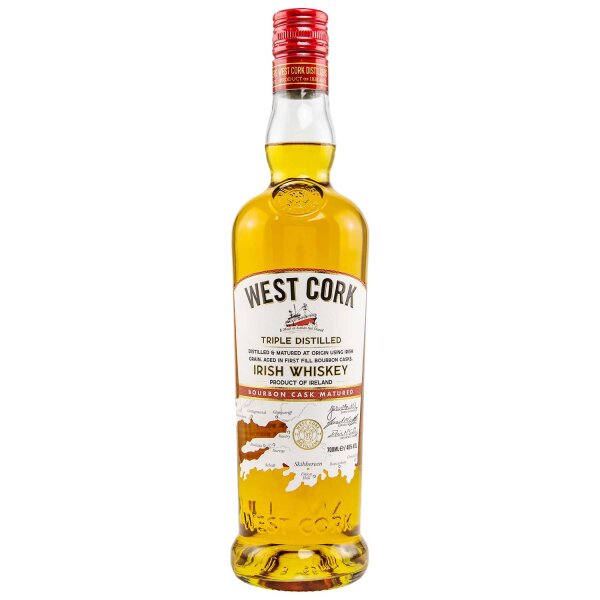 West Cork Bourbon Cask Matured - Blended Irish Whiskey