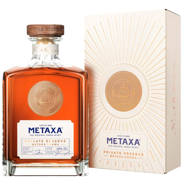Metaxa Private Reserve - Metaxa Orama - The Original Greek Spirit