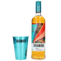 Takamaka Dark Spiced - Beach Cup Set - Seychelles Rum