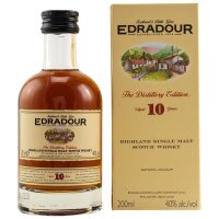 Edradour - 10 Jahre - Midi 200 ml - Single Malt Scotch...