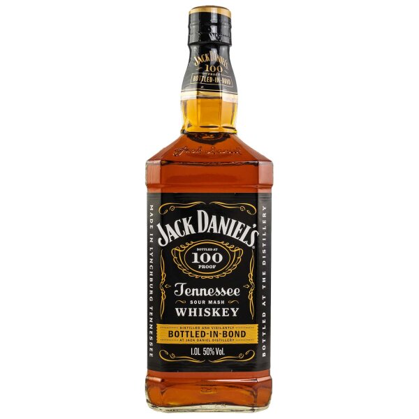 Jack Daniels Bottled-In-Bond - 100 Proof - 1,0 Liter - Tennessee Sour Mash Whiskey