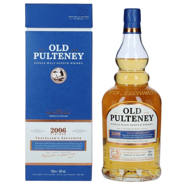 Old Pulteney 2006 Vintage - Travellers Exclusive - 1,0 Liter - Single Malt Scotch Whisky