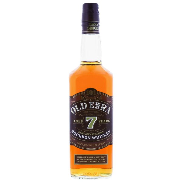 Ezra Brooks Old Ezra - 7 Jahre - 101 Proof - Kentucky Straight Bourbon Whiskey