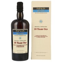 Papalin 10 Jahre - Réunion Rum - Original Vatted Rum