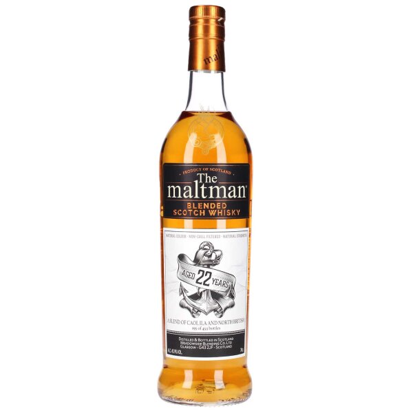 The Maltman 22 Jahre - 2001 - Caol Ila & North British - Blended Scotch Whisky