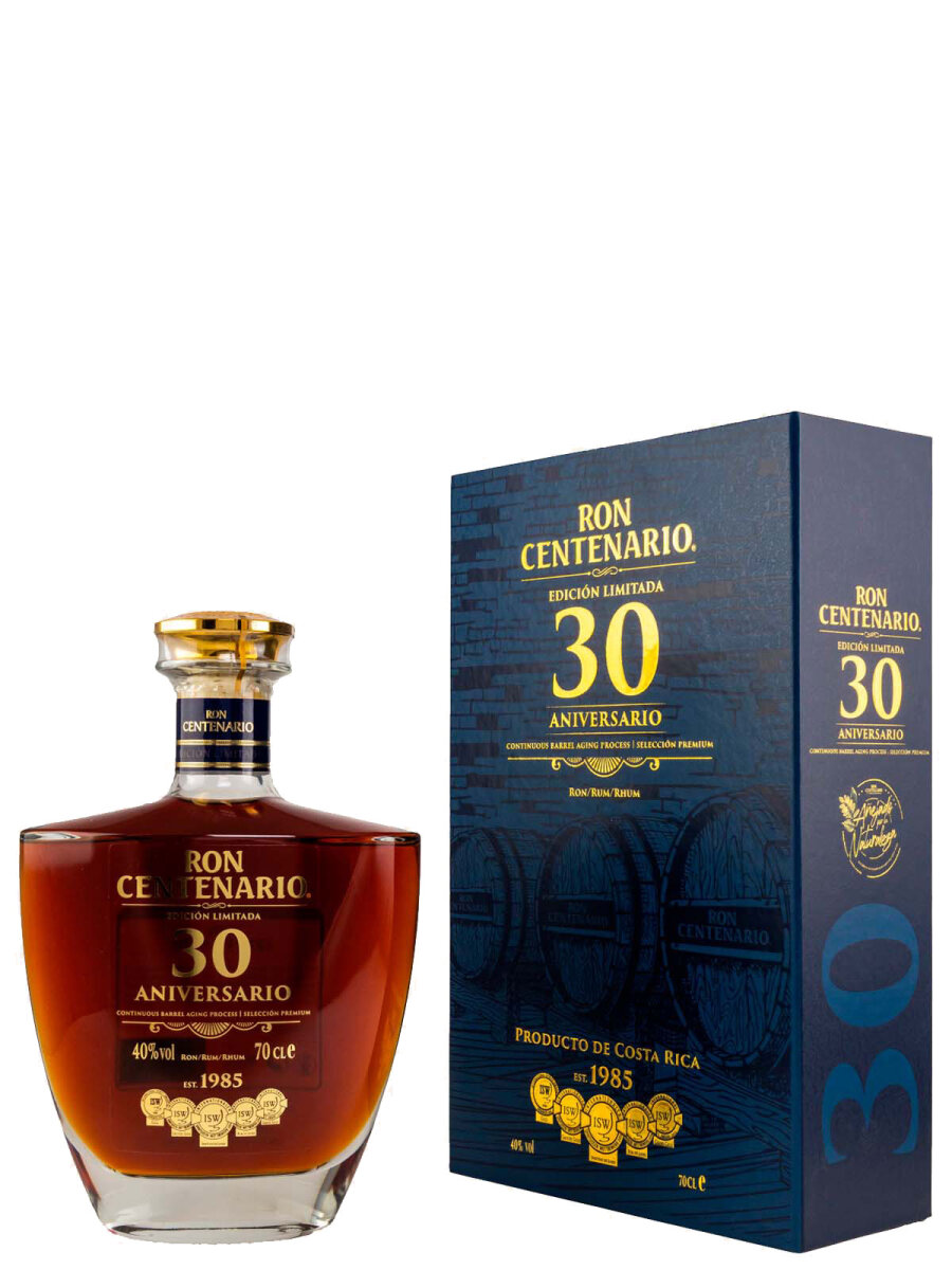 Ron Centenario 30 Aniversario - Edición Limitada - Rum, 108,88 €